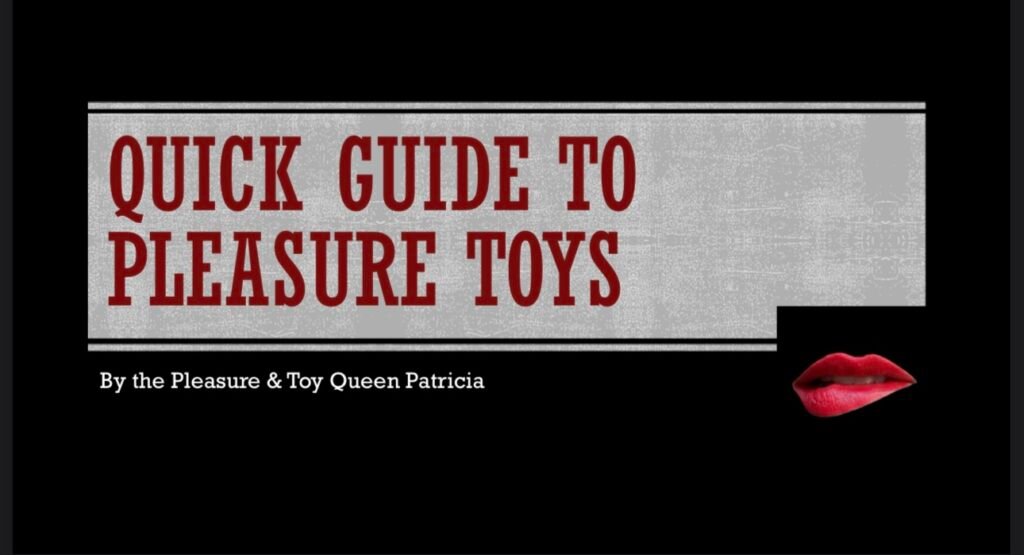 Pleasure Toy Ebook Guide 