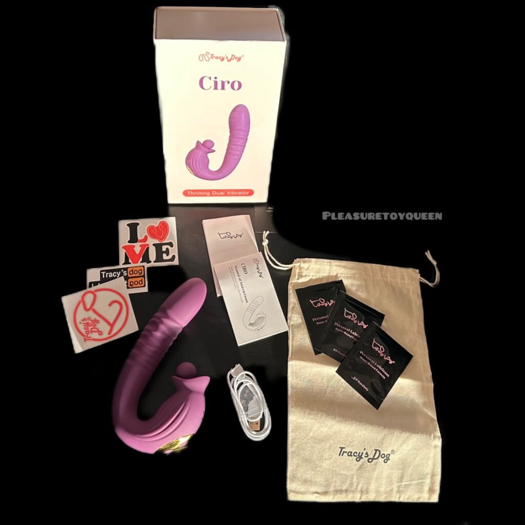 Pleasure Toy Ciro with all its accessories 